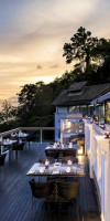 Centara Villas Phuket and cliff restaurant