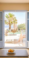 Pink Freud Villas Santorini