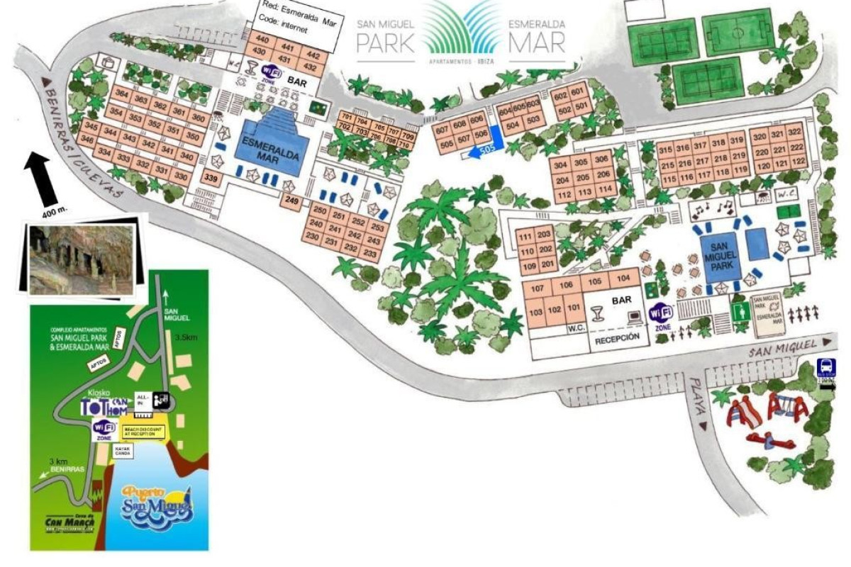 San Miguel Park Esmeralda Mar