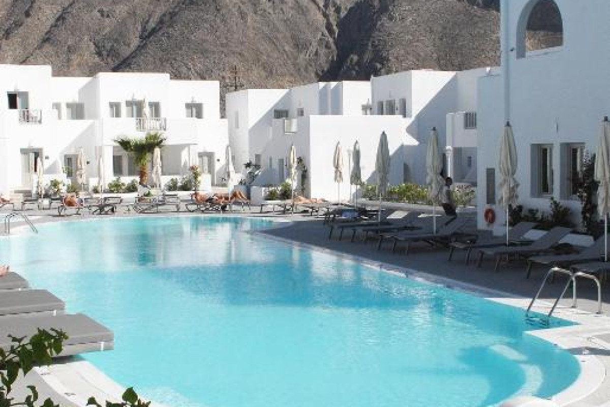 Aqua Blue (Perissa - Santorini)