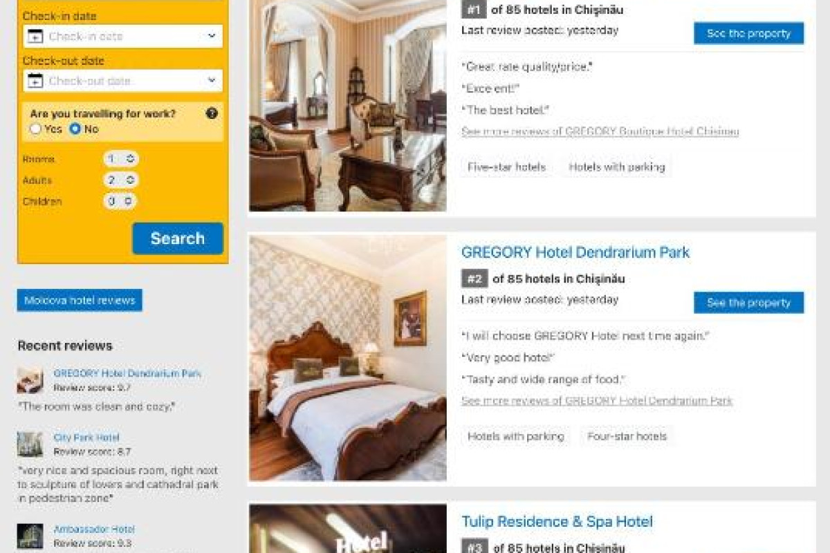 GREGORY Boutique Hotel Chisinau