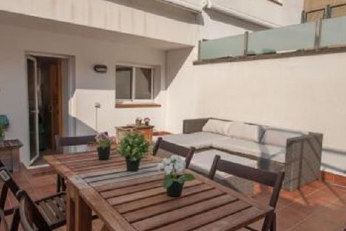 Lets Holidays Big terrace house with parking
