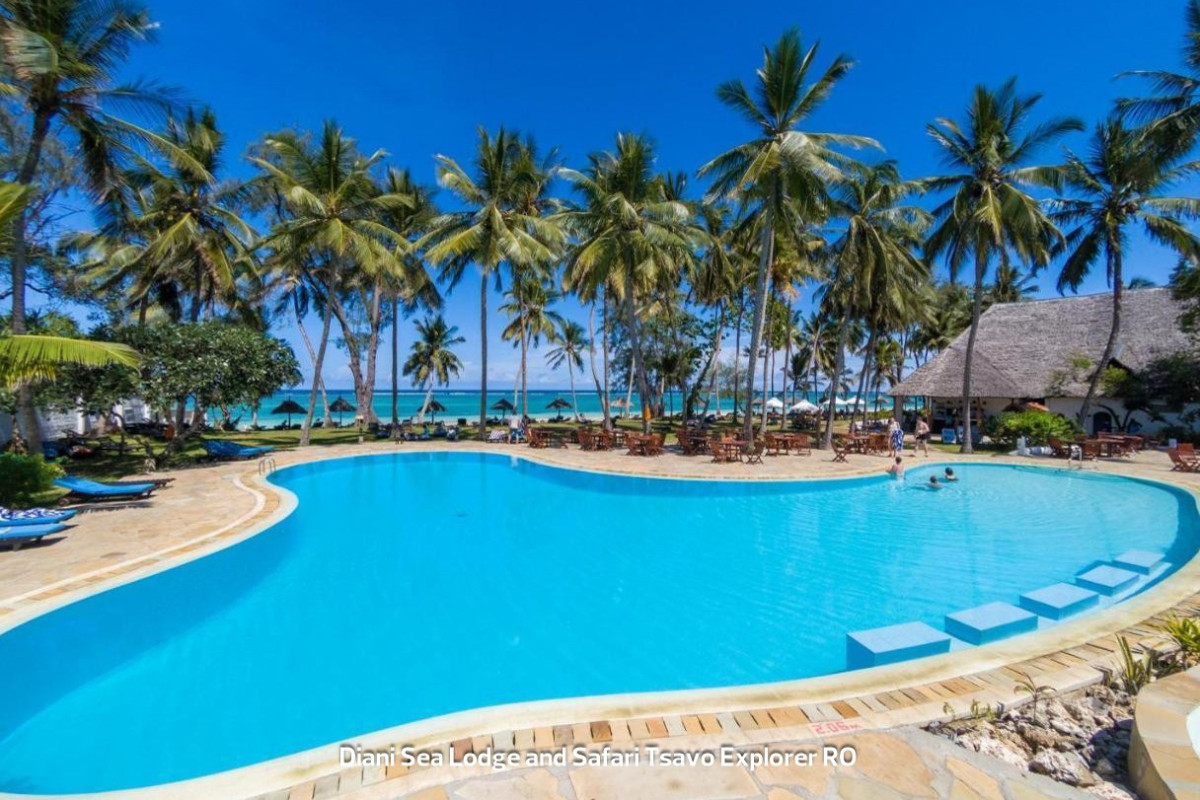 Diani Sea Lodge and Safari Tsavo Explorer RO