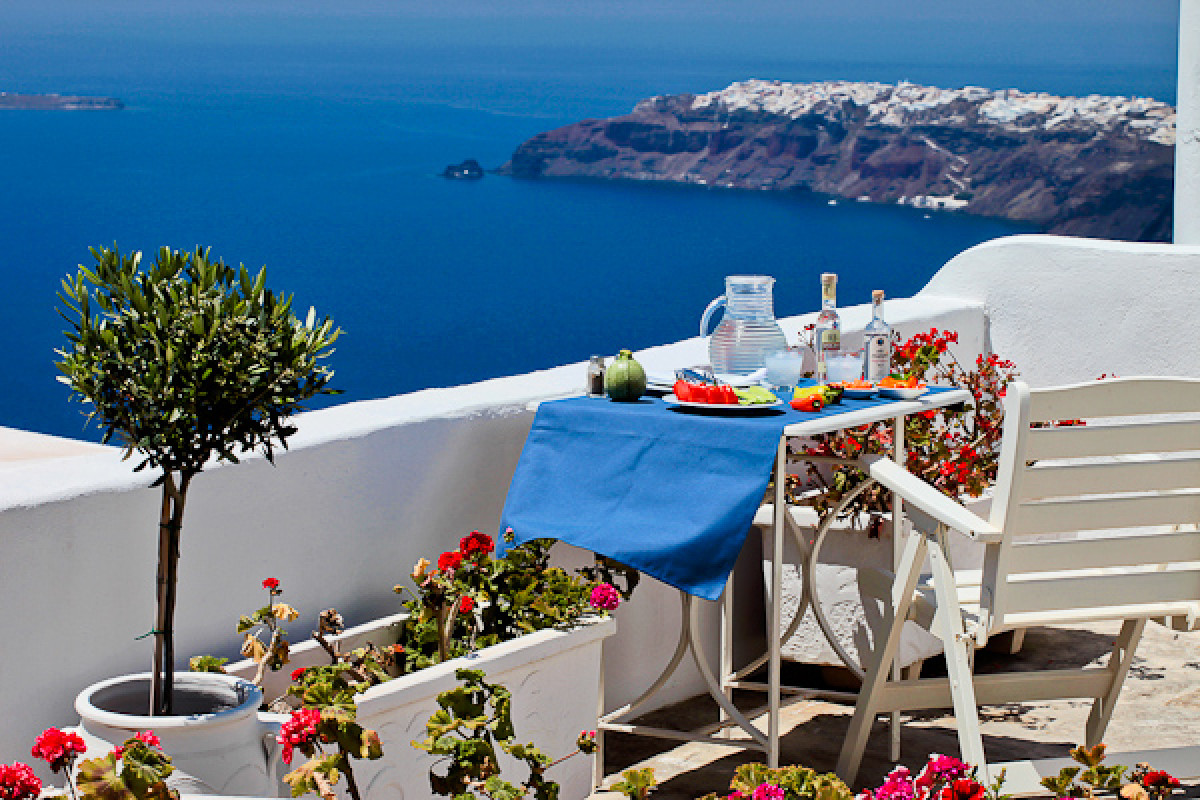 Santorini's Balcony
