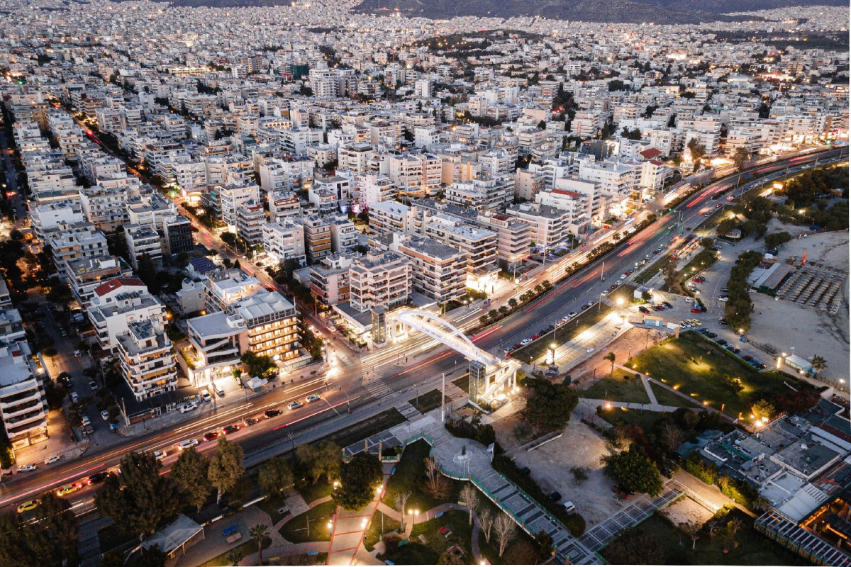 Sea View Beach Penthouse – Athens Coast