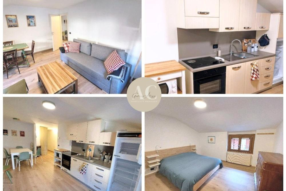Square Apartment In Ponte Di Legno