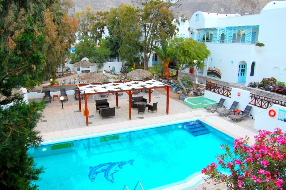 Drossos Hotel (Perissa - Santorini)