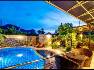 Aonang Serene 3 Bedrooms Private Pool Villas with Backyard
