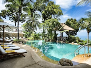 Centara Villas Phuket and cliff restaurant