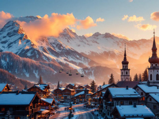 Bansko — imagine generată cu AI