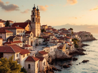 Nessebar — imagine generată cu AI