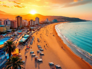 Sunny Beach — imagine generată cu AI