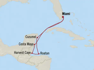 Croaziera 2023 - Caraibe de Vest (Miami) - Oceania Cruises - Vista - 7 nopti