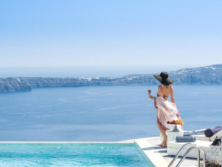 Mythical Blue Santorini