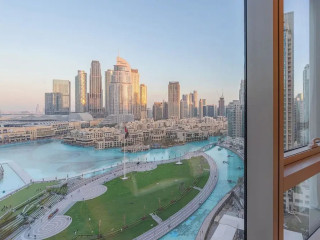 Skyline Majesty - Burj Khalifa and Fountain views