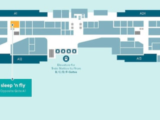 Sleep 'n fly Sleep Lounge, A-Gates Terminal 3 - TRANSIT ONLY
