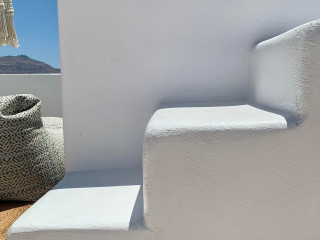 White Curves Santorini