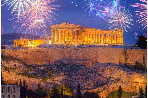 Revelion Atena - intre Acropole si Marea Egee