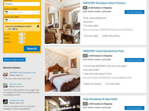 GREGORY Boutique Hotel Chisinau