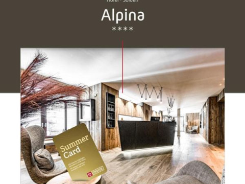 Hotel Alpina Sölden - Adults Only