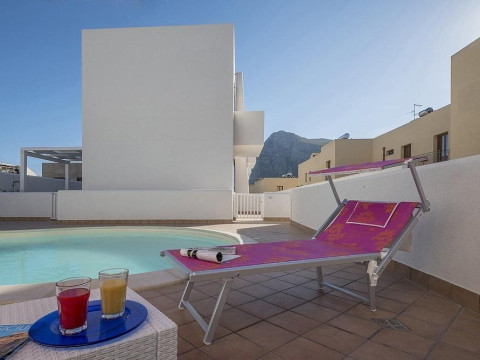 I Tre Golfi Blu Mare Bilo Plus Con Veranda E Piscina