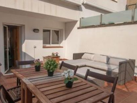 Lets Holidays Big terrace house with parking