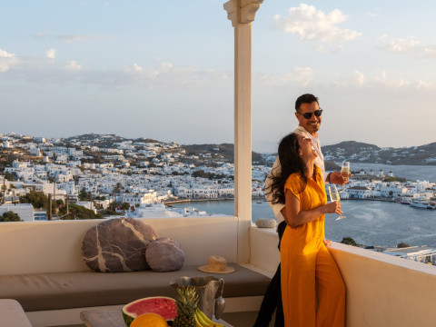 Yalos Mykonos Luxury Home Sea & Sunset View Tagoo