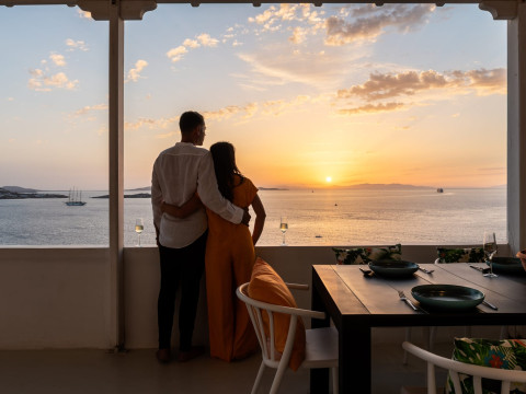 Yalos Mykonos Luxury Home Sea & Sunset View Tagoo