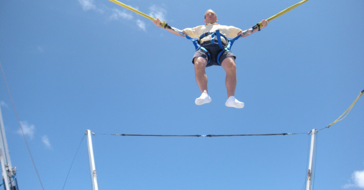 Trambulină Bungee Jump